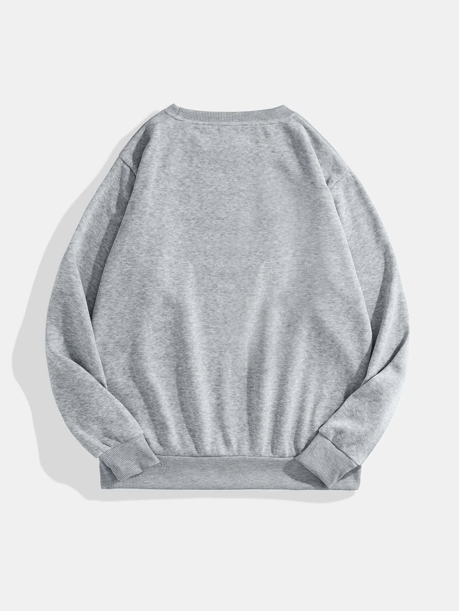 Men’s Basic Ash Grey Sweatshirt