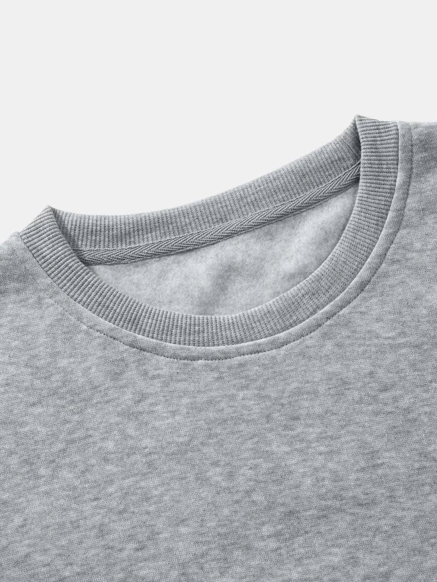 Men’s Basic Ash Grey Sweatshirt
