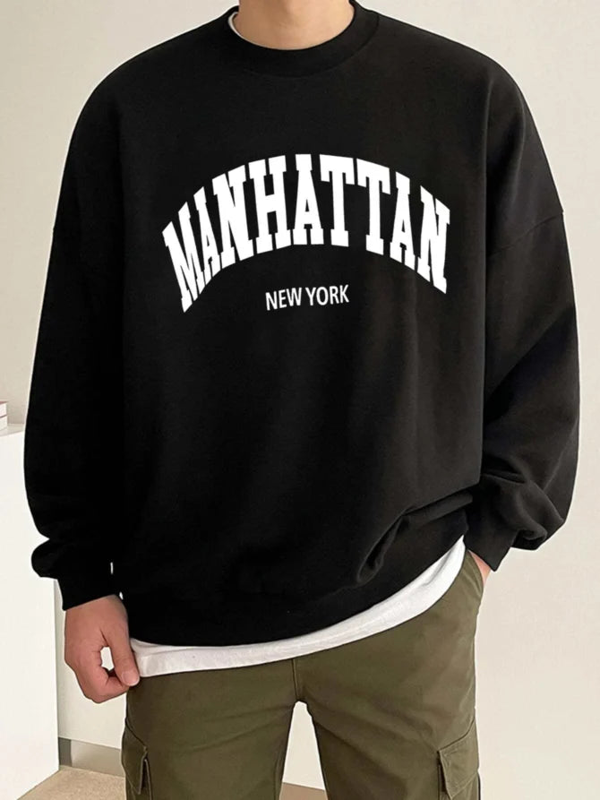 Manhattan Black Sweatshirt