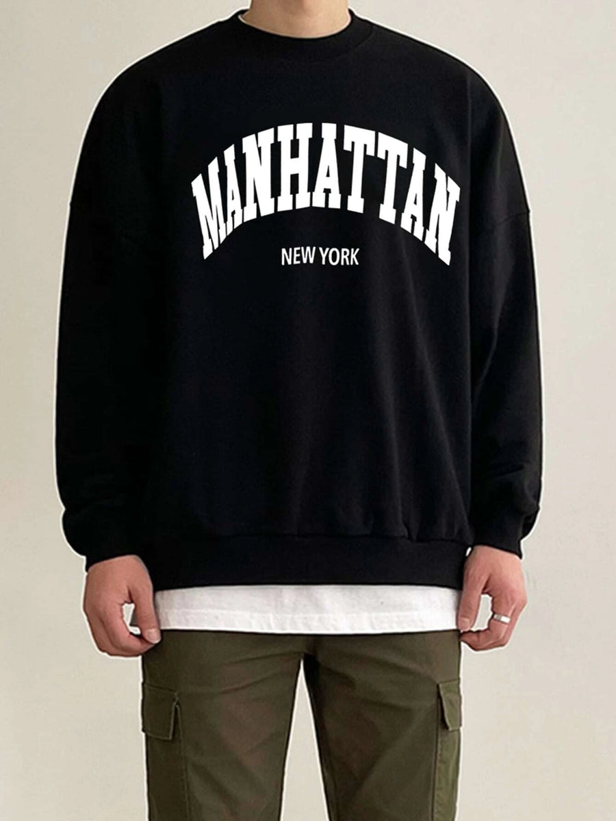 Manhattan Black Sweatshirt